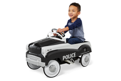 KT Police Pedal Car Black